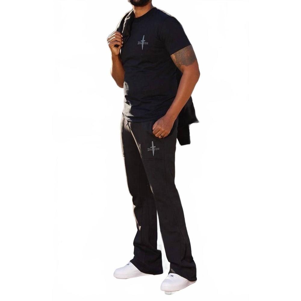 NEW DOCTRINE core t-shirt in black